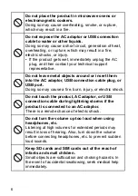 Предварительный просмотр 6 страницы Panasonic FZ-N1 Series Operating Instructions Manual