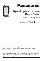 Panasonic FZ-N1C Operating Instructions Manual preview