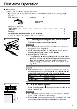 Предварительный просмотр 7 страницы Panasonic FZ-Q1 Series Operating Instructions Manual