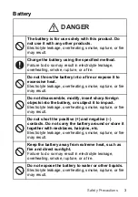 Preview for 3 page of Panasonic FZ-T1B Operating Instructions Manual