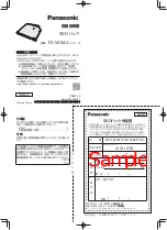 Preview for 7 page of Panasonic FZ-V2S40 Series Operating Instructions Manual