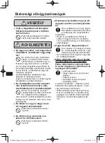 Предварительный просмотр 42 страницы Panasonic FZ-VCB551 Series Operating Instructions Manual