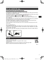 Предварительный просмотр 7 страницы Panasonic FZ-VCBG21 Series Operating Instructions Manual