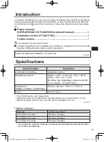 Предварительный просмотр 19 страницы Panasonic FZ-VCBG21 Series Operating Instructions Manual