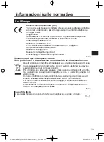 Предварительный просмотр 23 страницы Panasonic FZ-VCBG21 Series Operating Instructions Manual