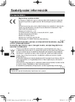 Предварительный просмотр 48 страницы Panasonic FZ-VCBG21 Series Operating Instructions Manual