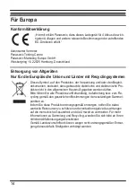 Preview for 14 page of Panasonic FZ-VCBN131A3 Operating Instructions Manual