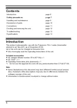 Preview for 6 page of Panasonic FZ-VCH5L1AA Operating Instructions Manual