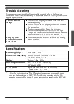 Preview for 13 page of Panasonic FZ-VCH5L1AA Operating Instructions Manual