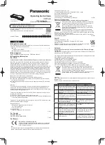 Preview for 1 page of Panasonic FZ-VCN40 Series Operating Instructions Manual