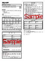 Preview for 5 page of Panasonic FZ-VCN55 Series Operating Instructions Manual