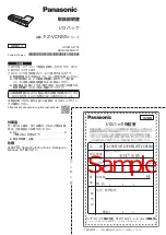 Preview for 7 page of Panasonic FZ-VCN55 Series Operating Instructions Manual