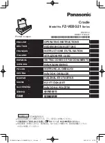 Panasonic FZ-VEBG21 Series Operating Instructions Manual preview