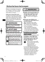 Предварительный просмотр 8 страницы Panasonic FZ-VEBG21 Series Operating Instructions Manual