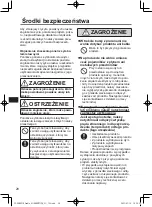 Предварительный просмотр 28 страницы Panasonic FZ-VEBG21 Series Operating Instructions Manual