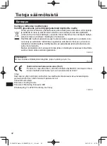 Предварительный просмотр 42 страницы Panasonic FZ-VEBG21 Series Operating Instructions Manual