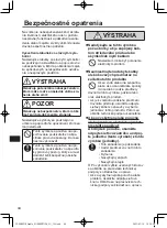 Предварительный просмотр 44 страницы Panasonic FZ-VEBG21 Series Operating Instructions Manual