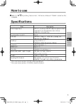 Preview for 5 page of Panasonic FZ-VEBQ11U Operating Instructions Manual