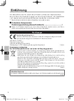 Preview for 6 page of Panasonic FZ-VEBQ11U Operating Instructions Manual