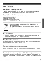 Preview for 3 page of Panasonic FZ-VEH1L1AA Operating Instructions Manual