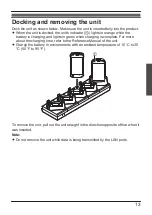 Предварительный просмотр 13 страницы Panasonic FZ-VEH5T1AA Operating Instructions Manual