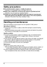 Preview for 6 page of Panasonic FZ-VGGT111 Operating Instructions Manual