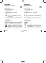 Preview for 4 page of Panasonic FZ-VKB402 Series Operating Instructions Manual