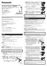 Panasonic FZ-VPF Series Operating Instructions preview