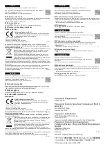 Предварительный просмотр 4 страницы Panasonic FZ-VSD55 Series Operating Instructions Manual