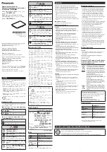 Preview for 1 page of Panasonic FZ-VZSUT10U Operating Instructions