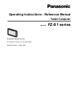 Preview for 1 page of Panasonic FZ-VZSUT11 Operating Instructions Manual