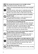 Preview for 8 page of Panasonic FZ-X1 Operating Instructions Manual