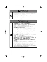 Preview for 4 page of Panasonic GA-AS24T Installation Manual