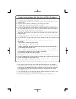 Preview for 6 page of Panasonic GA-AS24T Installation Manual