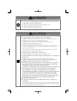 Preview for 4 page of Panasonic GA-AS4T Series Installation Manual