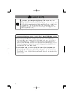 Preview for 6 page of Panasonic GA-ML8TPoE+ Installation Manual