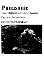 Panasonic GAOO CT-32XF56 Operating Instructions Manual preview