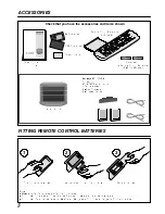 Предварительный просмотр 5 страницы Panasonic Gaoo TX-25AD2DP Operating Instructions Manual