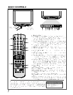 Предварительный просмотр 9 страницы Panasonic Gaoo TX-25AD2DP Operating Instructions Manual