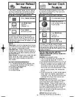 Preview for 17 page of Panasonic Genius NN-SD697S Operating Instructions Manual