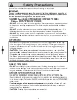 Preview for 7 page of Panasonic Genius NN-SD767S Operating Instructions Manual