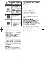 Preview for 15 page of Panasonic Genius NN-SD767S Operating Instructions Manual