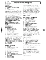 Preview for 20 page of Panasonic Genius NN-SD767S Operating Instructions Manual