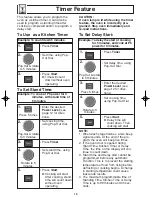 Preview for 21 page of Panasonic Genius NN-SD767S Operating Instructions Manual