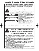 Preview for 32 page of Panasonic Genius NN-SD767S Operating Instructions Manual