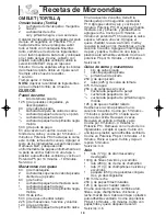 Preview for 50 page of Panasonic Genius NN-SD767S Operating Instructions Manual