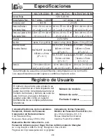 Preview for 60 page of Panasonic Genius NN-SD767S Operating Instructions Manual