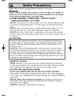 Preview for 7 page of Panasonic Genius NN-SN660S Operating Instructions Manual