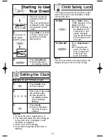 Preview for 12 page of Panasonic Genius NN-SN660S Operating Instructions Manual