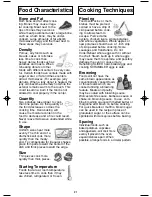 Preview for 23 page of Panasonic Genius NN-SN660S Operating Instructions Manual